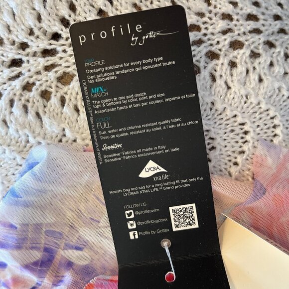 Gottex Woman's Bandeau Flyaway Summer/Beach  One-Piece Sz 6 - Picture 10 of 13